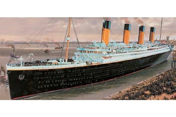 Airfix RMS Titanic 1:400 i gruppen SPORT, FRITID & HOBBY / Hobby / Plastmodeller / Startkit/Gåvoset hos TP E-commerce Nordic AB (A06875)