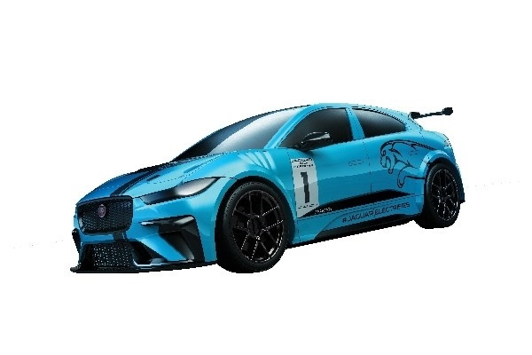 Airfix Quick Build Jaguar I-PACE eTROPHY i gruppen SPORT, FRITID & HOBBY / Hobby / Plastmodeller / Startkit/Gåvoset hos TP E-commerce Nordic AB (A06921)