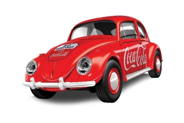 Airfix Quick Build Coca-Cola VW Beetle i gruppen SPORT, FRITID & HOBBY / Hobby / Plastmodeller / Startkit/Gåvoset hos TP E-commerce Nordic AB (A06928)