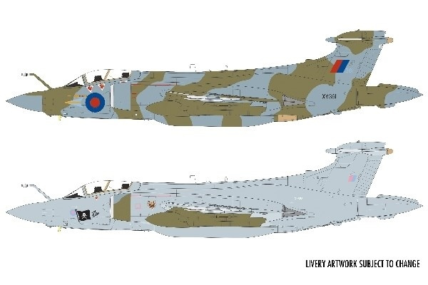 Airfix 1:72 Blackburn Buccaneer S.2 RAF i gruppen SPORT, FRITID & HOBBY / Hobby / Plastmodeller / Flyg/Helikoptrar hos TP E-commerce Nordic AB (A06962)