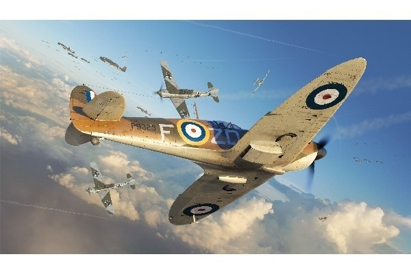 Airfix 1:48 Supermarine Spitfire Mk.1 a i gruppen SPORT, FRITID & HOBBY / Hobby / Plastmodeller / Flyg/Helikoptrar hos TP E-commerce Nordic AB (A06967)