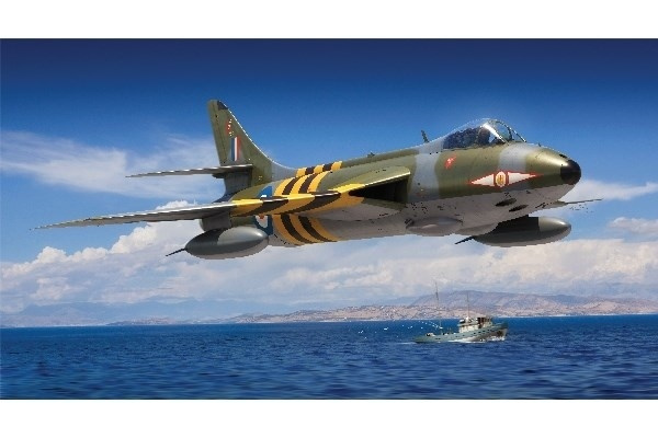 Airfix 1:48 Hawker Hunter F.4/F.5/J.34 i gruppen SPORT, FRITID & HOBBY / Hobby / Plastmodeller / Flyg/Helikoptrar hos TP E-commerce Nordic AB (A06972)