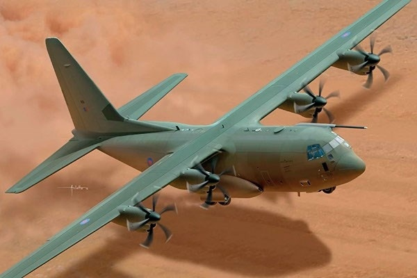 Italeri 1:48 \'HERCULES C-130J C5 i gruppen SPORT, FRITID & HOBBY / Hobby / Plastmodeller / Flyg/Helikoptrar hos TP E-commerce Nordic AB (A07022)