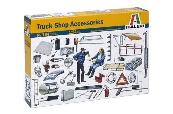 Italeri 1:24 TRUCK ACCESSORIES i gruppen SPORT, FRITID & HOBBY / Hobby / Plastmodeller / Bilar hos TP E-commerce Nordic AB (A07026)