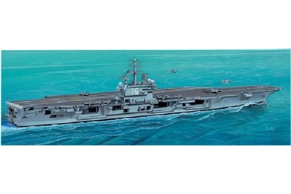 Italeri 1:720 U.S.S. RONALD REAGAN CV-76 i gruppen SPORT, FRITID & HOBBY / Hobby / Plastmodeller / Skepp hos TP E-commerce Nordic AB (A07032)