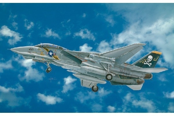 Italeri 1:48 F-14A TOMCAT i gruppen SPORT, FRITID & HOBBY / Hobby / Plastmodeller / Flyg/Helikoptrar hos TP E-commerce Nordic AB (A07033)