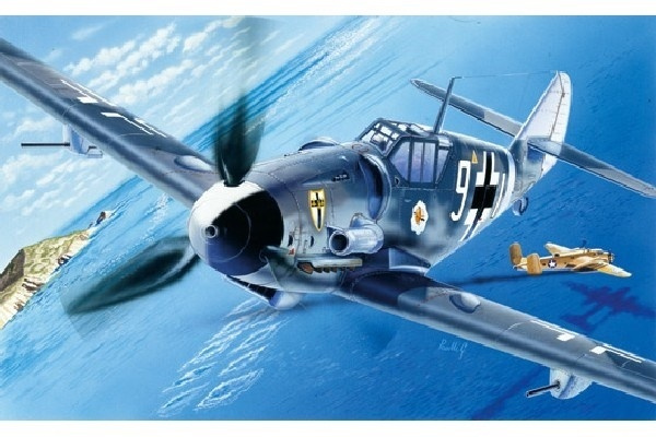 Italeri 1:72 BF-109 G-6 i gruppen SPORT, FRITID & HOBBY / Hobby / Plastmodeller / Flyg/Helikoptrar hos TP E-commerce Nordic AB (A07038)