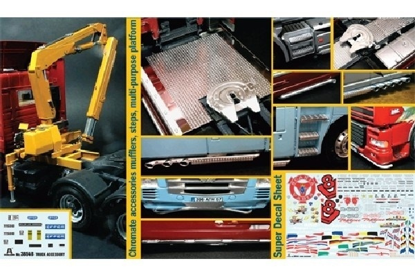 Italeri 1:24 Truck Accessoires Set i gruppen SPORT, FRITID & HOBBY / Hobby / Plastmodeller / Bilar hos TP E-commerce Nordic AB (A07079)