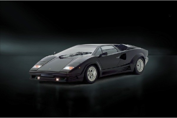 Italeri 1:24 LAMBORGHINI COUNTACH 25th Anniversary i gruppen SPORT, FRITID & HOBBY / Hobby / Plastmodeller / Bilar hos TP E-commerce Nordic AB (A07125)