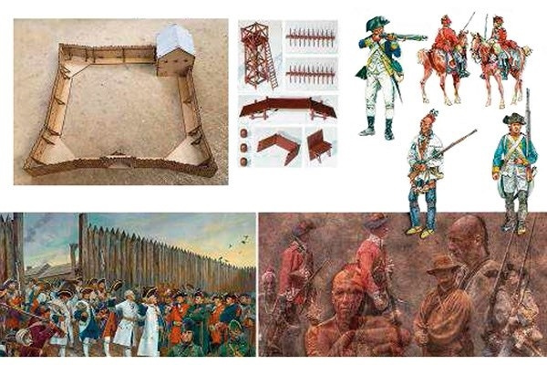 Italeri 1:72 French and Indian War 1754-1763-The Last post i gruppen SPORT, FRITID & HOBBY / Hobby / Plastmodeller / Militärfordon (Land) hos TP E-commerce Nordic AB (A07157)