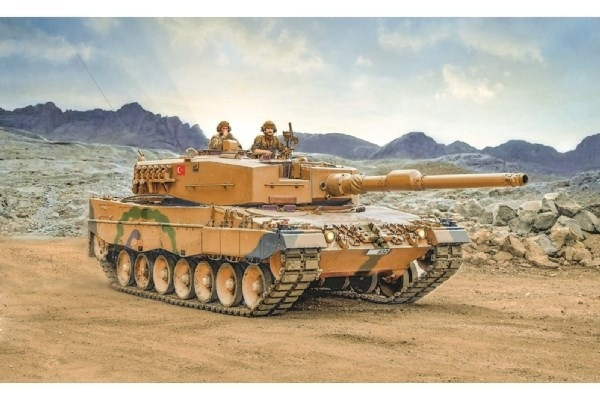 Italeri 1:35 Leopard 2A4 i gruppen SPORT, FRITID & HOBBY / Hobby / Plastmodeller / Militärfordon (Land) hos TP E-commerce Nordic AB (A07181)