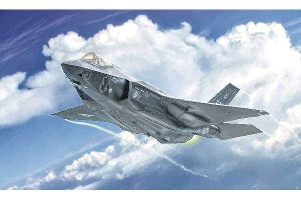 Italeri 1:72 F-35A F-35 A LIGHTNING II CTOL vers. 5 decals i gruppen SPORT, FRITID & HOBBY / Hobby / Plastmodeller / Flyg/Helikoptrar hos TP E-commerce Nordic AB (A07185)