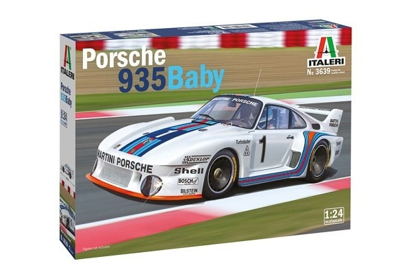 Italeri 1:24 Porsche 935 Baby i gruppen SPORT, FRITID & HOBBY / Hobby / Plastmodeller / Bilar hos TP E-commerce Nordic AB (A07285)