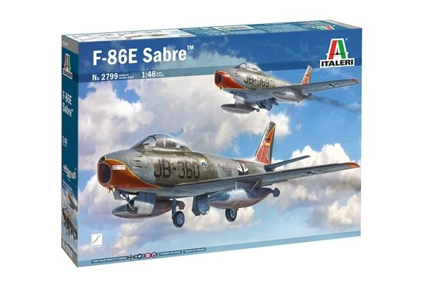 Italeri 1:48 F-86E \'Sabre i gruppen SPORT, FRITID & HOBBY / Hobby / Plastmodeller / Flyg/Helikoptrar hos TP E-commerce Nordic AB (A07286)
