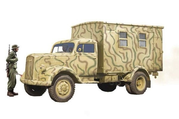 Italeri 1:35 Opel Blitz Radio Truck Sd.Kfz. 305/22 i gruppen SPORT, FRITID & HOBBY / Hobby / Plastmodeller / Militärfordon (Land) hos TP E-commerce Nordic AB (A07293)