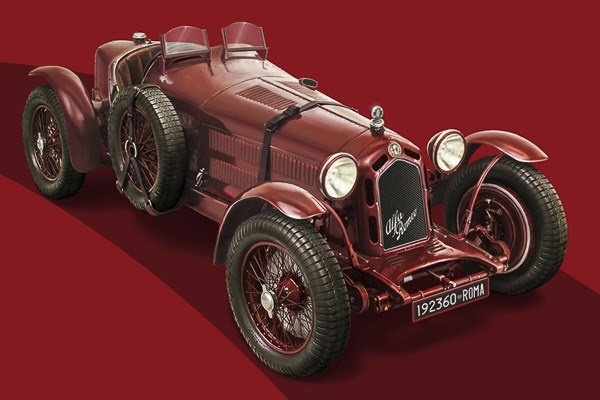 Italeri 1:12 Alfa Romeo 8C/2300 (1931-1933) i gruppen SPORT, FRITID & HOBBY / Hobby / Plastmodeller / Bilar hos TP E-commerce Nordic AB (A07326)