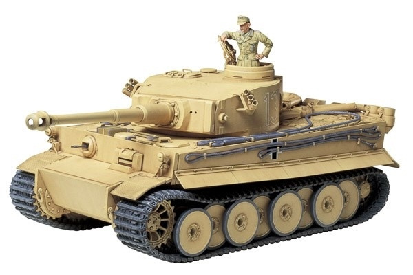 Tamiya 1/35 Tiger I Initial Production i gruppen SPORT, FRITID & HOBBY / Hobby / Plastmodeller / Militärfordon (Land) hos TP E-commerce Nordic AB (A07336)