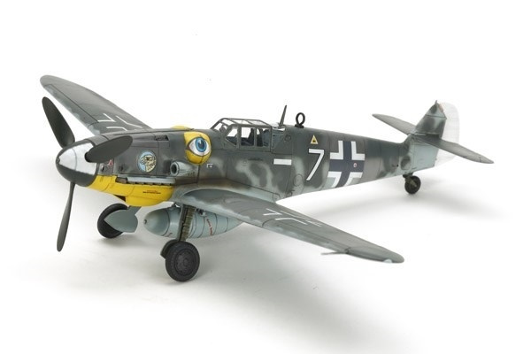 Tamiya 1:72 Messerschmitt Bf109 G-6 i gruppen SPORT, FRITID & HOBBY / Hobby / Plastmodeller / Flyg/Helikoptrar hos TP E-commerce Nordic AB (A07376)