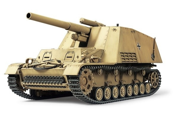 Tamiya 1:35 German Heavy Self-Propelled Howitzer Hummel i gruppen SPORT, FRITID & HOBBY / Hobby / Plastmodeller / Militärfordon (Land) hos TP E-commerce Nordic AB (A07380)