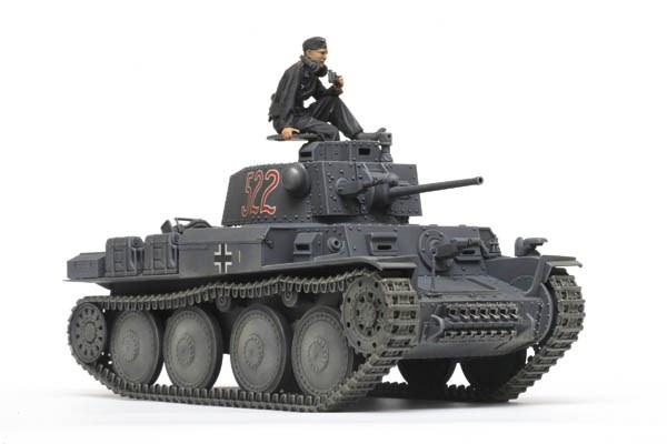 Tamiya 1:35 German Tank Panzerkampfwagen 38(t) Ausf.E/F i gruppen SPORT, FRITID & HOBBY / Hobby / Plastmodeller / Militärfordon (Land) hos TP E-commerce Nordic AB (A07387)