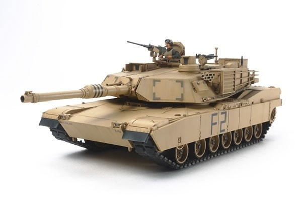 Tamiya 1/48 M1A2 Abrams i gruppen SPORT, FRITID & HOBBY / Hobby / Plastmodeller / Militärfordon (Land) hos TP E-commerce Nordic AB (A07430)