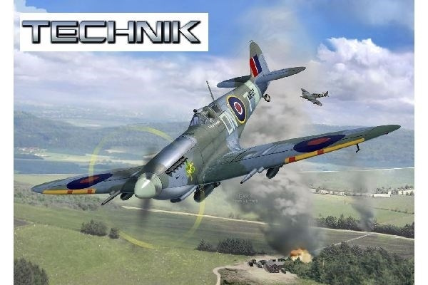 Revell 1:32 Supermarine Spitfire Mk.IXc i gruppen SPORT, FRITID & HOBBY / Hobby / Plastmodeller / Flyg/Helikoptrar hos TP E-commerce Nordic AB (A07434)