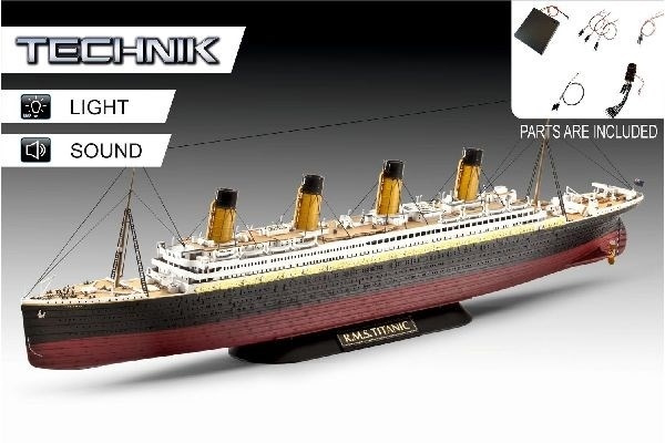 Revell 1:400 RMS Titanic i gruppen SPORT, FRITID & HOBBY / Hobby / Plastmodeller / Skepp hos TP E-commerce Nordic AB (A07435)