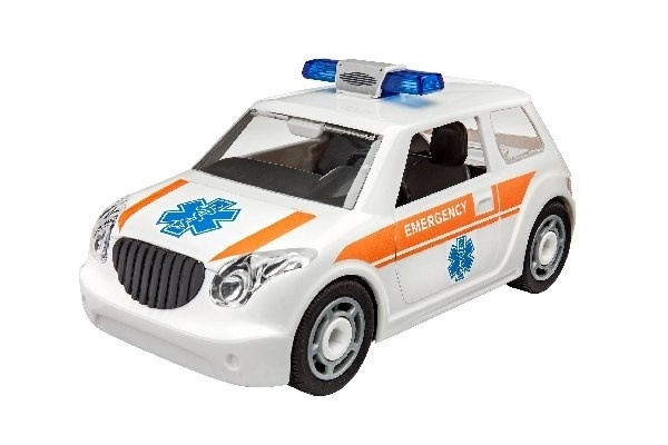 Revell Rescue Car i gruppen SPORT, FRITID & HOBBY / Hobby / Plastmodeller / Juniorset hos TP E-commerce Nordic AB (A07444)