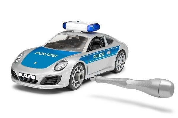 Revell Porsche 911 \'Police i gruppen SPORT, FRITID & HOBBY / Hobby / Plastmodeller / Juniorset hos TP E-commerce Nordic AB (A07456)