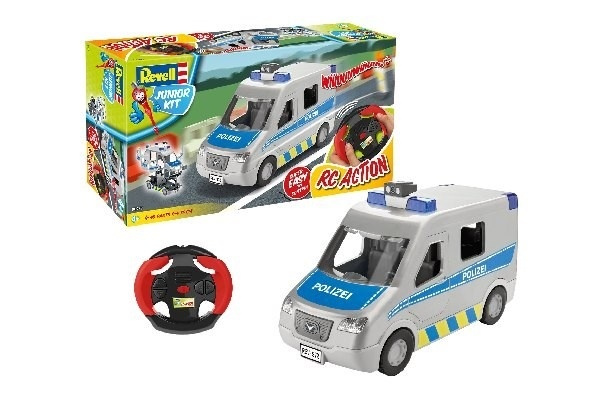 Revell Junior Kit RC Police Van i gruppen SPORT, FRITID & HOBBY / Hobby / Plastmodeller / Juniorset hos TP E-commerce Nordic AB (A07476)