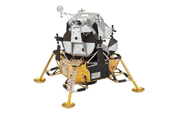 Revell Apollo 11 Lunar Module Eagle i gruppen SPORT, FRITID & HOBBY / Hobby / Plastmodeller / Startkit/Gåvoset hos TP E-commerce Nordic AB (A07586)