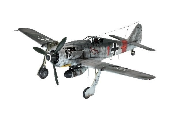 Revell Fw190 A-8/R-2 Sturmbock i gruppen SPORT, FRITID & HOBBY / Hobby / Plastmodeller / Flyg/Helikoptrar hos TP E-commerce Nordic AB (A07611)