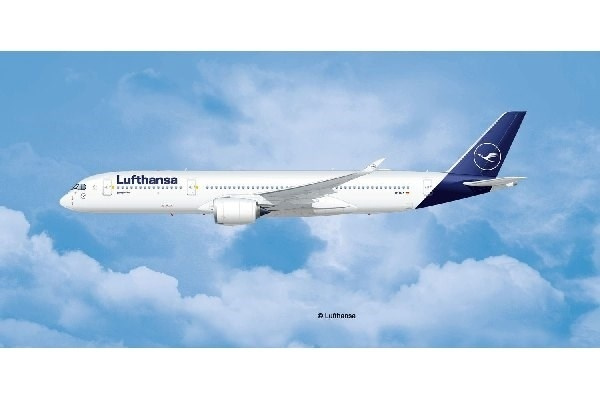 Revell Airbus A350-900 Lufthansa New Li i gruppen SPORT, FRITID & HOBBY / Hobby / Plastmodeller / Flyg/Helikoptrar hos TP E-commerce Nordic AB (A07618)