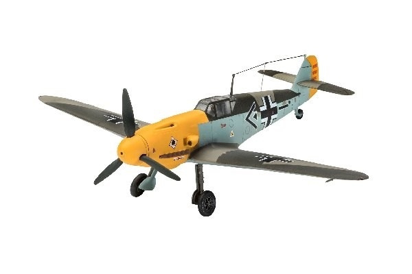 Revell Messerschmitt Bf109 F-2 i gruppen SPORT, FRITID & HOBBY / Hobby / Plastmodeller / Flyg/Helikoptrar hos TP E-commerce Nordic AB (A07630)
