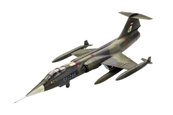 Revell F-104G Starfighter i gruppen SPORT, FRITID & HOBBY / Hobby / Plastmodeller / Flyg/Helikoptrar hos TP E-commerce Nordic AB (A07639)