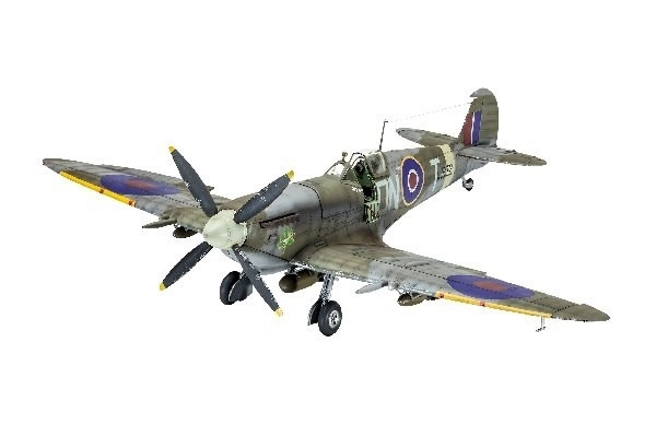 Revell Supermarine Spitfire Mk,IXc i gruppen SPORT, FRITID & HOBBY / Hobby / Plastmodeller / Flyg/Helikoptrar hos TP E-commerce Nordic AB (A07652)