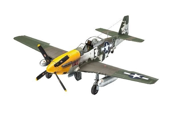 Revell P-51D-5NA Mustang (early version i gruppen SPORT, FRITID & HOBBY / Hobby / Plastmodeller / Flyg/Helikoptrar hos TP E-commerce Nordic AB (A07662)
