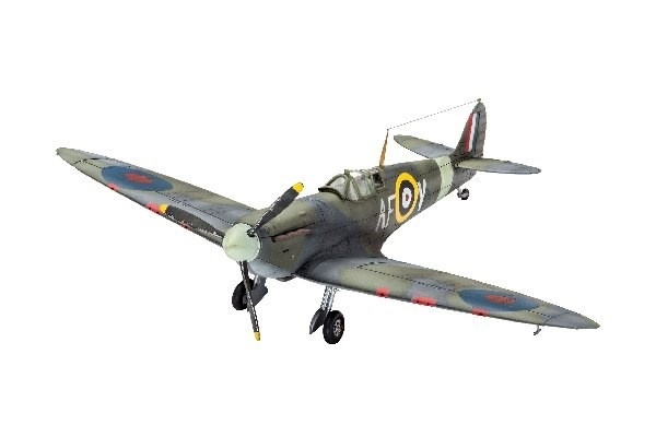 Revell Spitfire Mk,IIa i gruppen SPORT, FRITID & HOBBY / Hobby / Plastmodeller / Flyg/Helikoptrar hos TP E-commerce Nordic AB (A07666)