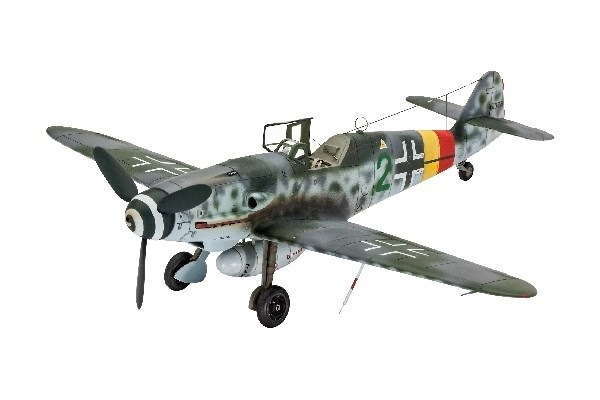 Revell Messerschmitt Bf109 G-10 i gruppen SPORT, FRITID & HOBBY / Hobby / Plastmodeller / Flyg/Helikoptrar hos TP E-commerce Nordic AB (A07669)