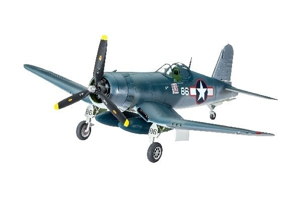 Revell Vought F4U-1D CORSAIR i gruppen SPORT, FRITID & HOBBY / Hobby / Plastmodeller / Flyg/Helikoptrar hos TP E-commerce Nordic AB (A07676)