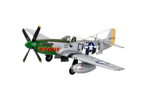 Revell P-51D Mustang i gruppen SPORT, FRITID & HOBBY / Hobby / Plastmodeller / Flyg/Helikoptrar hos TP E-commerce Nordic AB (A07690)