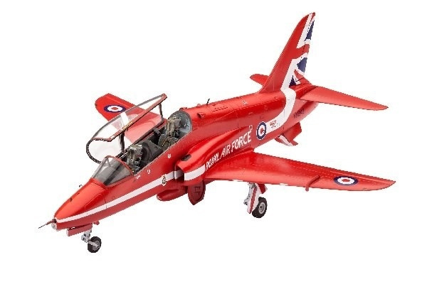 Revell BAe HAWK T,1 RED ARROWS i gruppen SPORT, FRITID & HOBBY / Hobby / Plastmodeller / Flyg/Helikoptrar hos TP E-commerce Nordic AB (A07726)