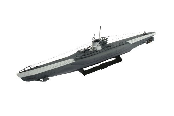 Revell German Submarine Type VII C i gruppen SPORT, FRITID & HOBBY / Hobby / Plastmodeller / Skepp hos TP E-commerce Nordic AB (A07763)