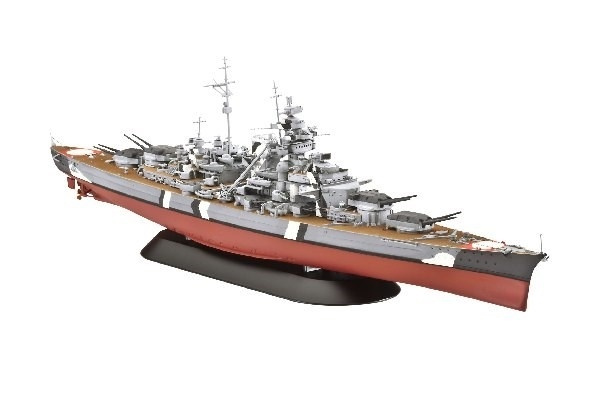 Revell Battleship Bismarck i gruppen SPORT, FRITID & HOBBY / Hobby / Plastmodeller / Skepp hos TP E-commerce Nordic AB (A07764)