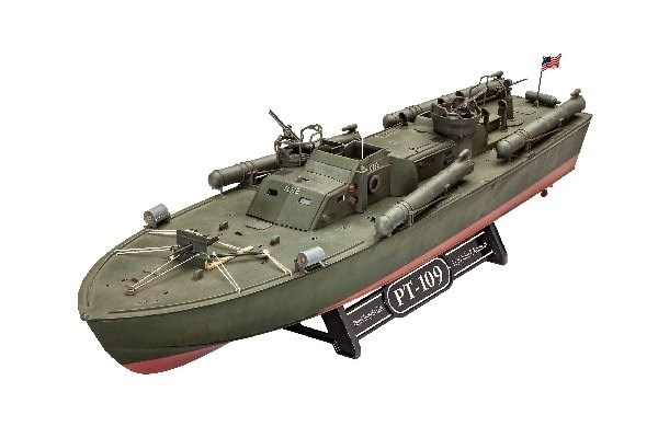 Revell Patrol Torpedo Boat PT-109 i gruppen SPORT, FRITID & HOBBY / Hobby / Plastmodeller / Skepp hos TP E-commerce Nordic AB (A07768)