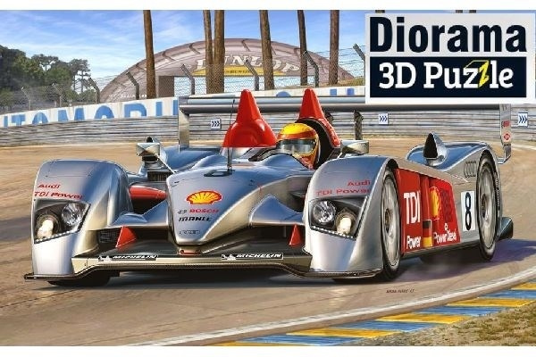 Revell 1:24 Gift Set Audi R10 TDI Le Mans + 3D Puzzle Dio i gruppen SPORT, FRITID & HOBBY / Hobby / Plastmodeller / Startkit/Gåvoset hos TP E-commerce Nordic AB (A07812)