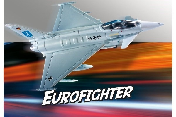 Revell Build & Play Eurofighter Typhoon i gruppen SPORT, FRITID & HOBBY / Hobby / Plastmodeller / Bygg & Lek hos TP E-commerce Nordic AB (A07843)