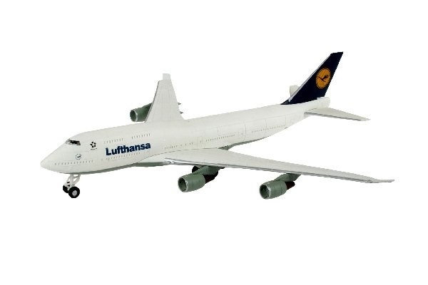 Revell Boeing 747 \'Lufthansa\' easykit i gruppen SPORT, FRITID & HOBBY / Hobby / Plastmodeller / Bygg & Lek hos TP E-commerce Nordic AB (A07846)