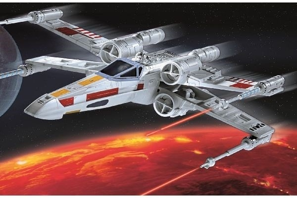 Revell 1:57 X-wing Fighter i gruppen SPORT, FRITID & HOBBY / Hobby / Plastmodeller / Rymd/Sci-Fi hos TP E-commerce Nordic AB (A07863)