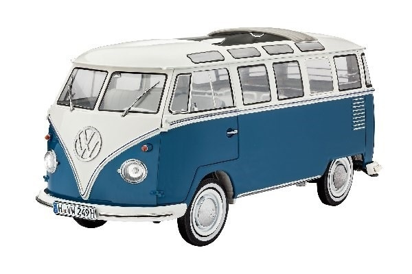 Revell Volkswagen T1 \'Samba Bus i gruppen SPORT, FRITID & HOBBY / Hobby / Plastmodeller / Bilar hos TP E-commerce Nordic AB (A07869)